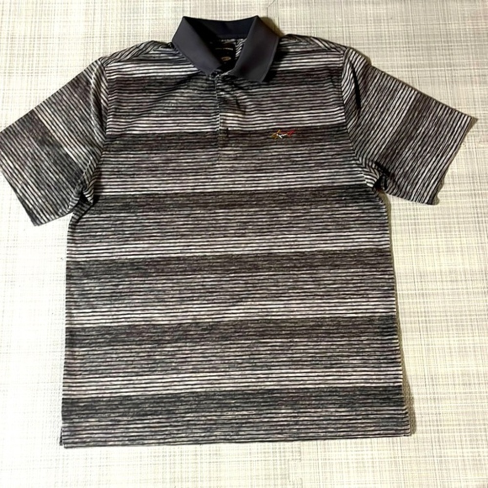 Greg Norman for Tasso Elba Golf shirt -polyester